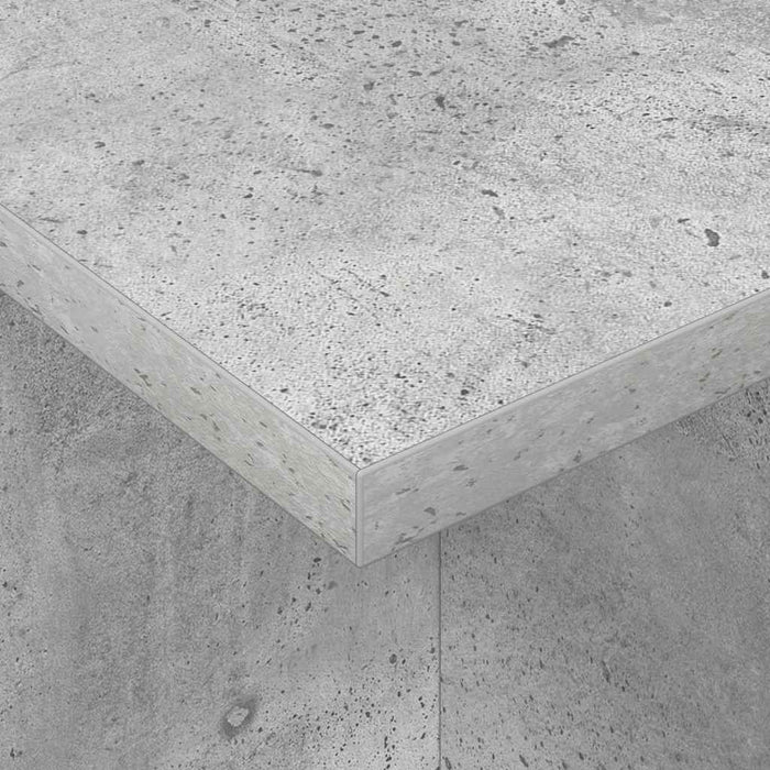 Support TV Gri din beton 102 x 35 x 45 cm Lemn compozit - WALTI WALTI