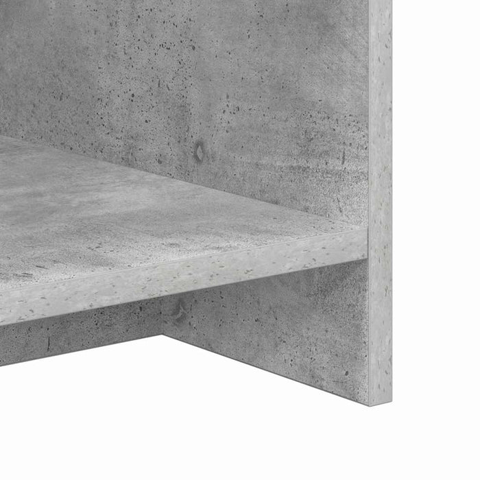 Support TV Gri din beton 102 x 35 x 45 cm Lemn compozit - WALTI WALTI