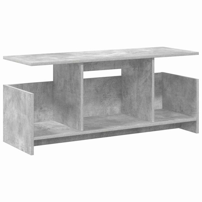 Support TV Gri din beton 102 x 35 x 45 cm Lemn compozit - WALTI WALTI