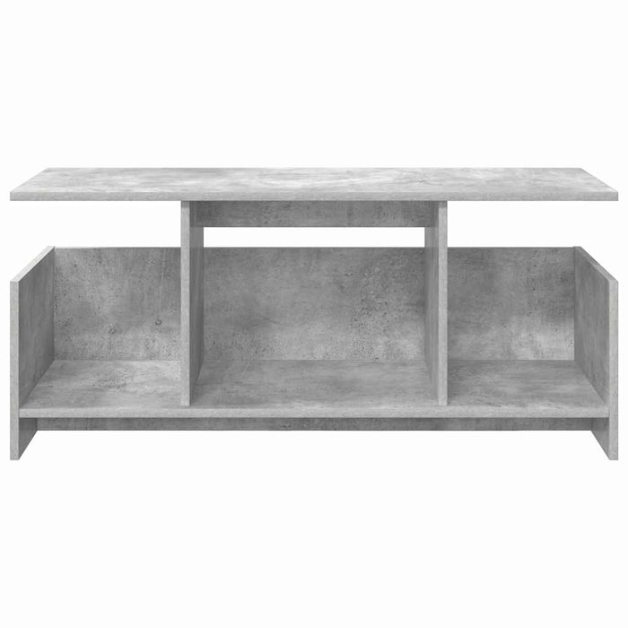 Support TV Gri din beton 102 x 35 x 45 cm Lemn compozit - WALTI WALTI
