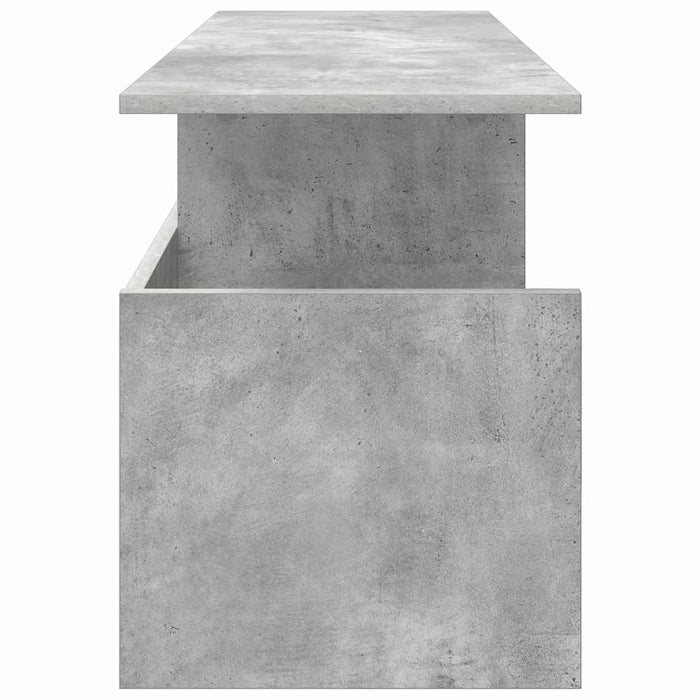Support TV Gri din beton 102 x 35 x 45 cm Lemn compozit - WALTI WALTI