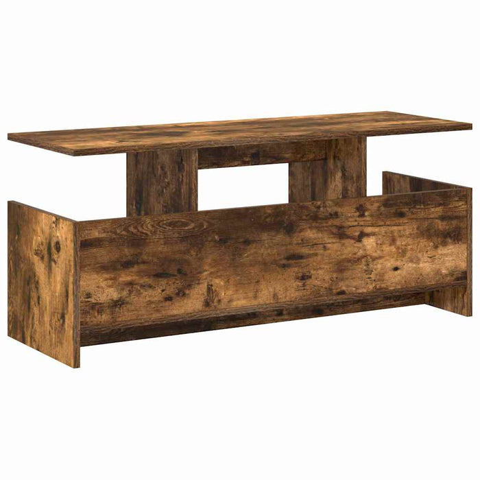 Support TV Stejar fumuriu 102 x 35 x 45 cm Lemn compozit - WALTI WALTI