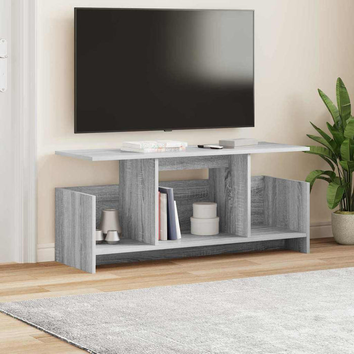 Support TV Gri Sonoma 102 x 35 x 45 cm Lemn compozit - WALTI WALTI