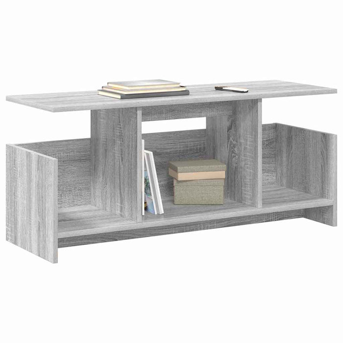 Support TV Gri Sonoma 102 x 35 x 45 cm Lemn compozit - WALTI WALTI
