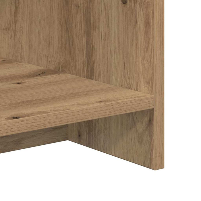 Support TV Stejar Artizanal 102 x 35 x 45 cm Lemn compozit - WALTI WALTI