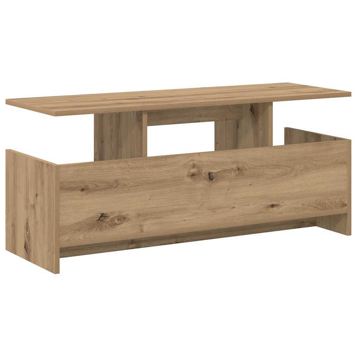 Support TV Stejar Artizanal 102 x 35 x 45 cm Lemn compozit - WALTI WALTI