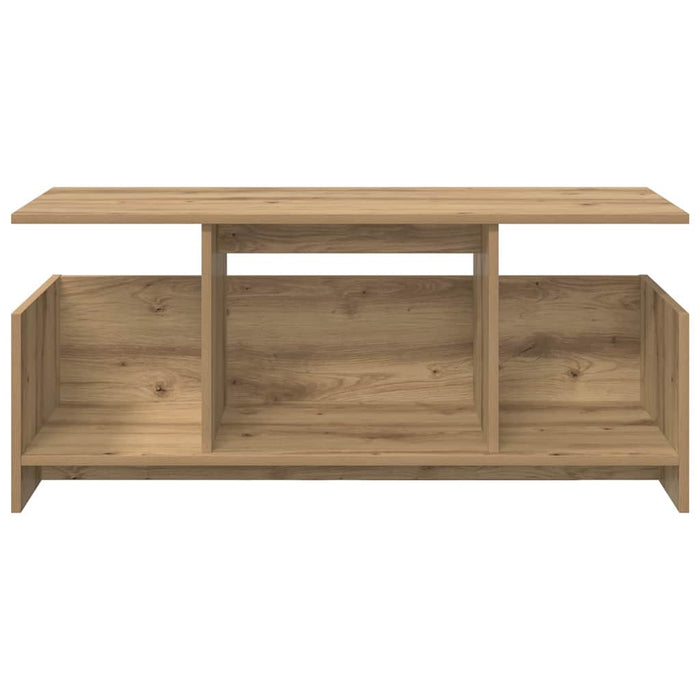 Support TV Stejar Artizanal 102 x 35 x 45 cm Lemn compozit - WALTI WALTI