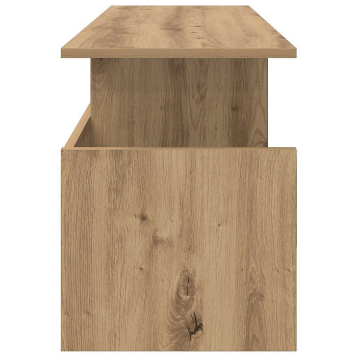 Support TV Stejar Artizanal 102 x 35 x 45 cm Lemn compozit - WALTI WALTI