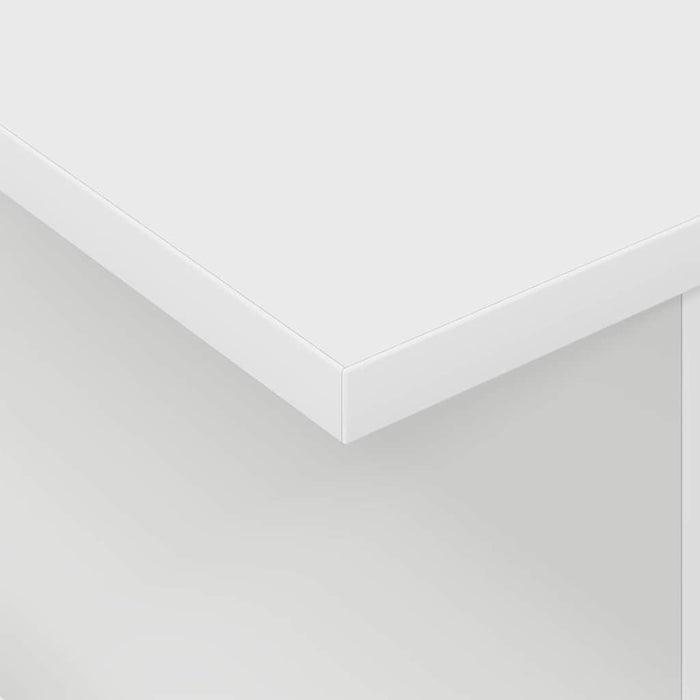 Support TV Alb 50 x 35 x 45 cm Lemn compozit - WALTI WALTI