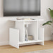 Support TV Alb 50 x 35 x 45 cm Lemn compozit - WALTI WALTI