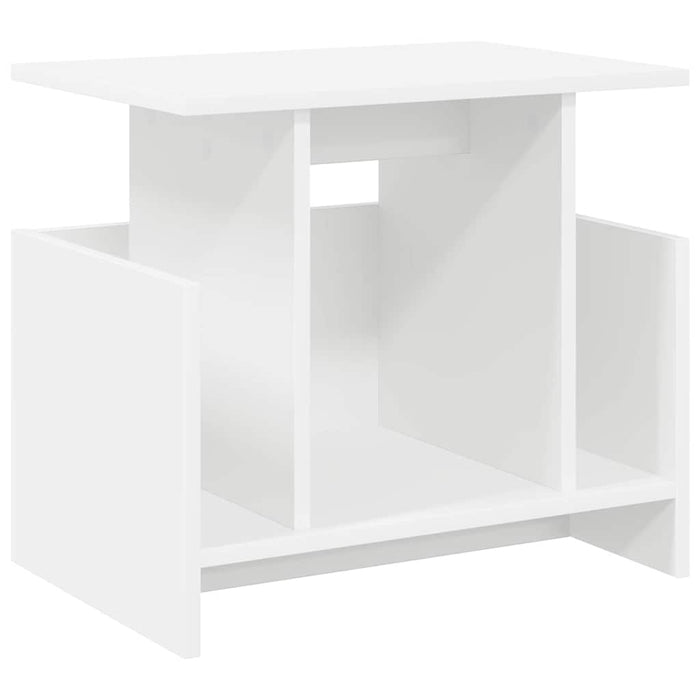 Support TV Alb 50 x 35 x 45 cm Lemn compozit - WALTI WALTI