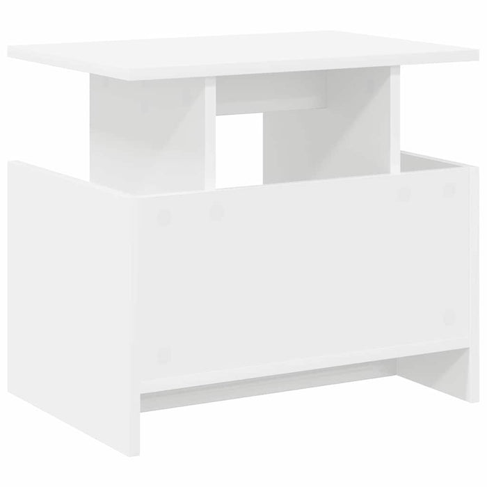 Support TV Alb 50 x 35 x 45 cm Lemn compozit - WALTI WALTI