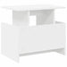 Support TV Alb 50 x 35 x 45 cm Lemn compozit - WALTI WALTI