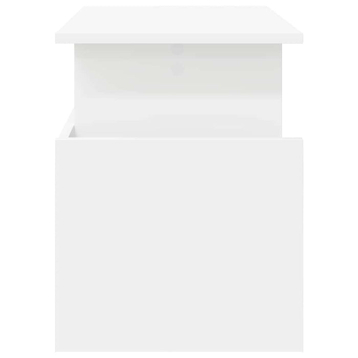 Support TV Alb 50 x 35 x 45 cm Lemn compozit - WALTI WALTI