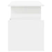 Support TV Alb 50 x 35 x 45 cm Lemn compozit - WALTI WALTI
