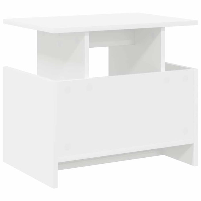 Support TV 2 pcs Alb 50 x 35 x 45 cm Lemn compozit - WALTI WALTI