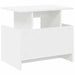 Support TV 2 pcs Alb 50 x 35 x 45 cm Lemn compozit - WALTI WALTI