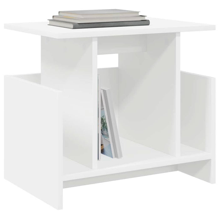 Support TV 2 pcs Alb 50 x 35 x 45 cm Lemn compozit - WALTI WALTI