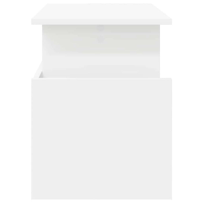 Support TV 2 pcs Alb 50 x 35 x 45 cm Lemn compozit - WALTI WALTI