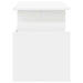 Support TV 2 pcs Alb 50 x 35 x 45 cm Lemn compozit - WALTI WALTI
