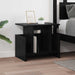 Support TV Stejar Negru 50 x 35 x 45 cm Lemn compozit - WALTI WALTI