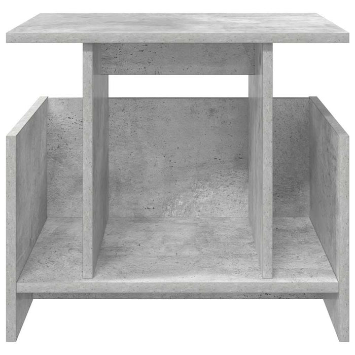 Support TV Gri din beton 50 x 35 x 45 cm Lemn compozit - WALTI WALTI