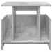 Support TV Gri din beton 50 x 35 x 45 cm Lemn compozit - WALTI WALTI