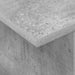 Support TV 2 pcs Gri din beton 50 x 35 x 45 cm Lemn compozit - WALTI WALTI