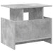 Support TV 2 pcs Gri din beton 50 x 35 x 45 cm Lemn compozit - WALTI WALTI
