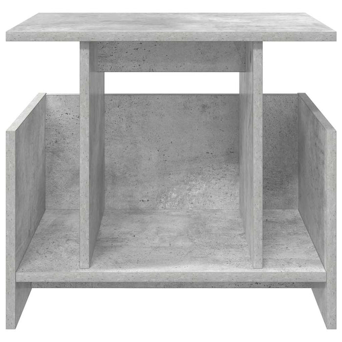 Support TV 2 pcs Gri din beton 50 x 35 x 45 cm Lemn compozit - WALTI WALTI
