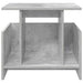 Support TV 2 pcs Gri din beton 50 x 35 x 45 cm Lemn compozit - WALTI WALTI