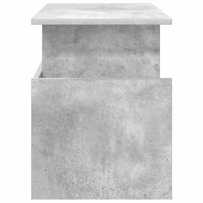 Support TV 2 pcs Gri din beton 50 x 35 x 45 cm Lemn compozit - WALTI WALTI