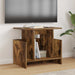 Support TV 2 pcs Stejar fumuriu 50 x 35 x 45 cm Lemn compozit - WALTI WALTI