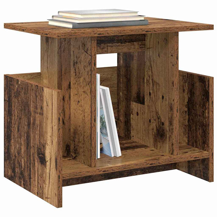 Support TV 2 pcs Lemn vechi 50 x 35 x 45 cm Lemn compozit - WALTI WALTI
