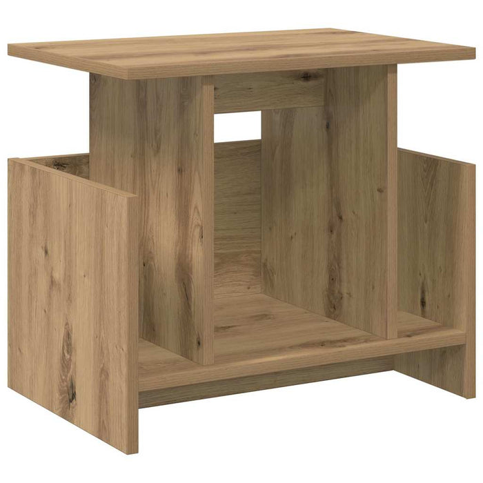 Support TV 2 pcs Stejar Artizanal 50 x 35 x 45 cm Lemn compozit - WALTI WALTI
