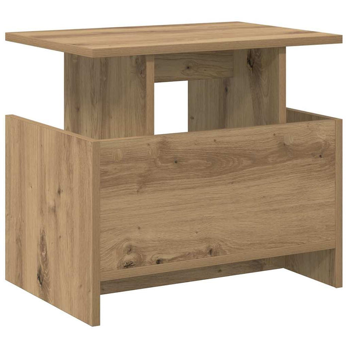 Support TV 2 pcs Stejar Artizanal 50 x 35 x 45 cm Lemn compozit - WALTI WALTI