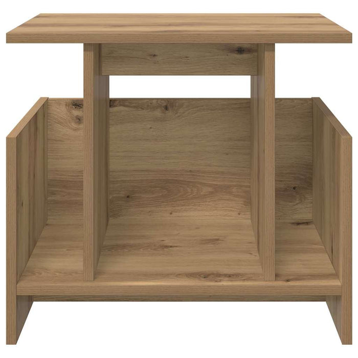 Support TV 2 pcs Stejar Artizanal 50 x 35 x 45 cm Lemn compozit - WALTI WALTI