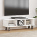 Support TV Alb 100 x 35 x 35 cm Lemn compozit - WALTI WALTI