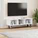 Support TV Alb 100 x 35 x 35 cm Lemn compozit - WALTI WALTI