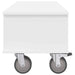 Support TV Alb 100 x 35 x 35 cm Lemn compozit - WALTI WALTI