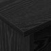 Support TV Stejar Negru 100 x 35 x 35 cm Lemn compozit - WALTI WALTI