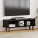 Support TV Stejar Negru 100 x 35 x 35 cm Lemn compozit - WALTI WALTI