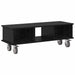 Support TV Stejar Negru 100 x 35 x 35 cm Lemn compozit - WALTI WALTI
