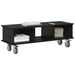 Support TV Stejar Negru 100 x 35 x 35 cm Lemn compozit - WALTI WALTI