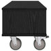 Support TV Stejar Negru 100 x 35 x 35 cm Lemn compozit - WALTI WALTI