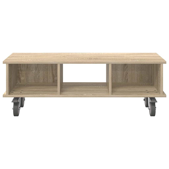 Support TV Stejar Sonoma 100 x 35 x 35 cm Lemn compozit - WALTI WALTI