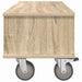 Support TV Stejar Sonoma 100 x 35 x 35 cm Lemn compozit - WALTI WALTI