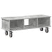 Support TV Gri din beton 100 x 35 x 35 cm Lemn compozit - WALTI WALTI