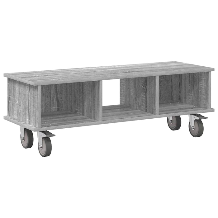 Support TV Gri Sonoma 100 x 35 x 35 cm Lemn compozit - WALTI WALTI