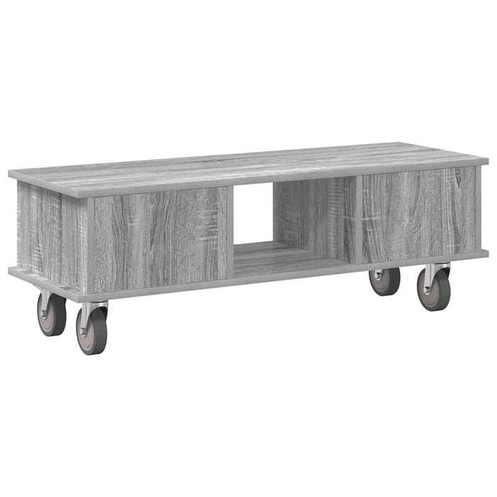 Support TV Gri Sonoma 100 x 35 x 35 cm Lemn compozit - WALTI WALTI